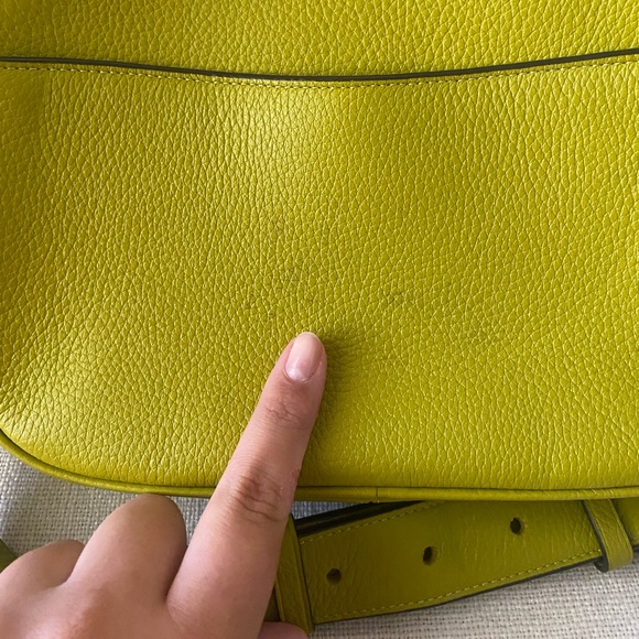❗️SOLD❗️Coach Jamie Camera Bag Chartreuse - Picture 4 of 8
